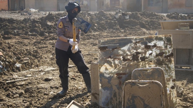 Ratusan Taruna Akpol Diterjunkan ke Aceh Tamiang. (Dok. Polri)