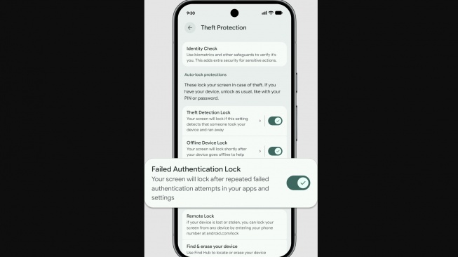 Fitur Antimaling. [Google]