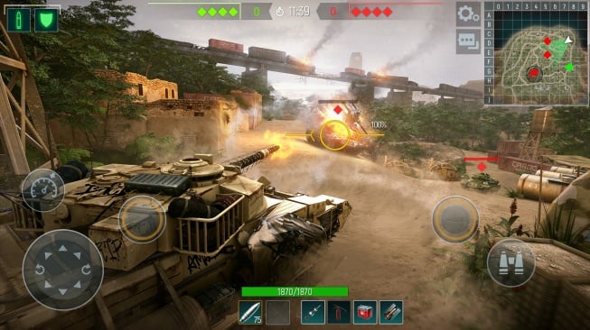 Tank Force. [Google Play Store]