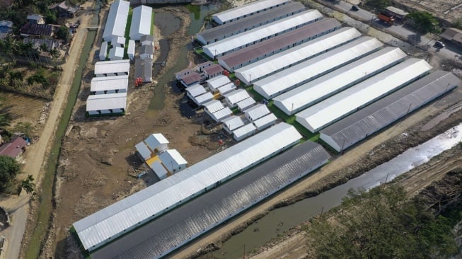 Huntara untuk Korban Bencana di Aceh 100 Persen Rampung