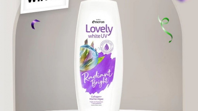 Body lotion murah untuk kulit belang. (Shopee)