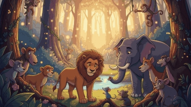 Seteguk Air dari Si Raja Hutan