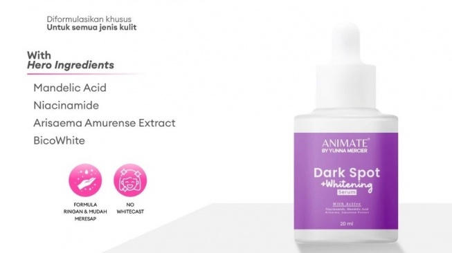 Animate Dark Spot + Whitening Serum (Shopee)