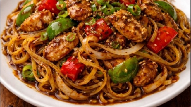 Mie lada hitam (GAI)