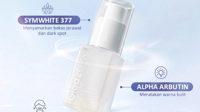 Glad2Glow Yuja Symwhite 377 Dark Spot Serum (Shopee)
