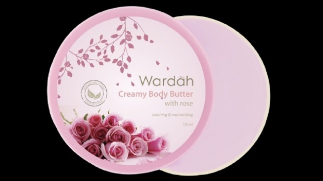 Creamy Body Butter with Rose (Wardah)