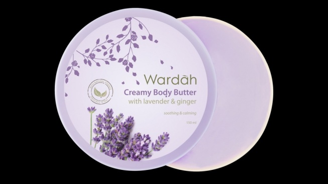 Creamy Body Butter with Lavender & Ginger (Wardah)