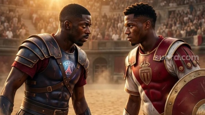 Perang Saudara di Playoff Liga Champions: PSG vs AS Monaco Berebut Tiket 16 Besar