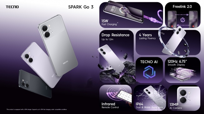 Tecno Spark Go 3. [Tecno]