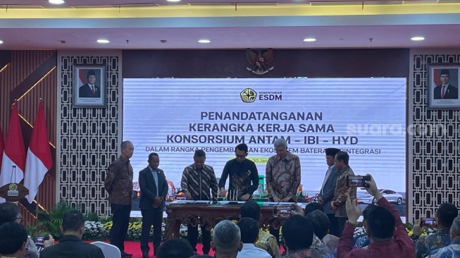 Antam dan IBI Garap Proyek Baterai Bareng Konsorsium China: Nilai Investasi Capai 6 Miliar Dolar AS