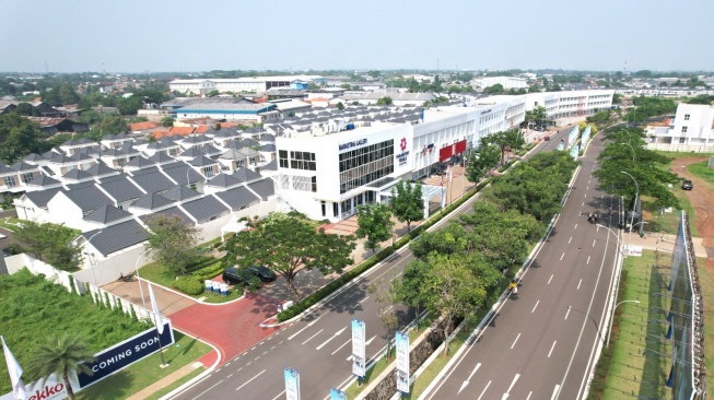 Contoh Kota Mandiri Paramount Petals. (dok. Istimewa)