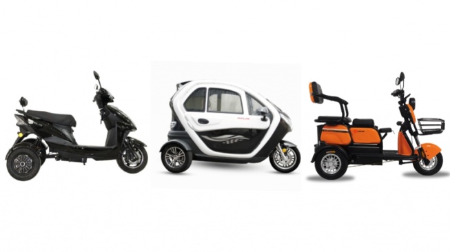 7 Rekomendasi Motor Listrik Roda 3 dengan Kapasitas Baterai Jombo
