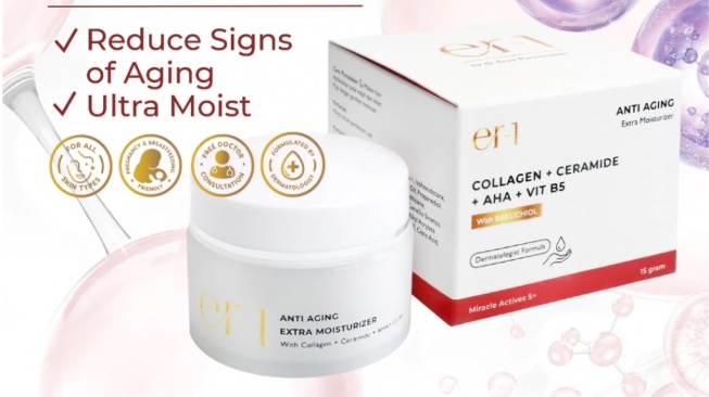 er-1 by dr. Erna Anti Aging Extra Moisturizer (Shopee)