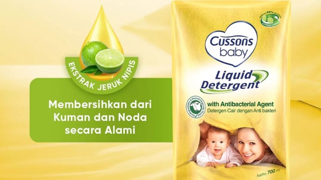 Deterjen antibakteri penghilang bau apek. (Shopee)