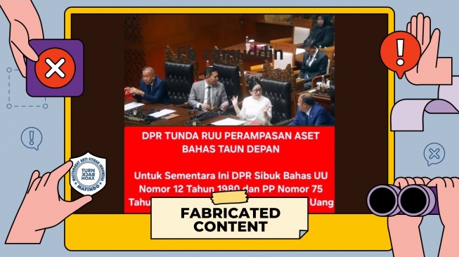 Cek fakta pembahasan RUU aset