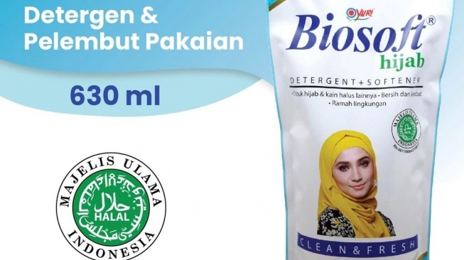 Deterjen antibakteri penghilang bau apek. (Shopee)