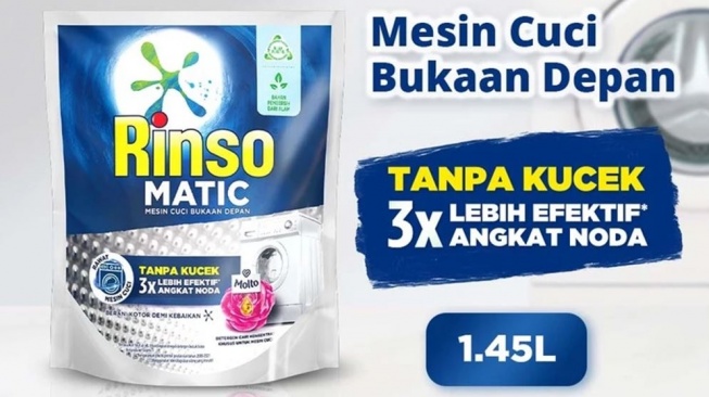 Deterjen antibakteri penghilang bau apek. (Shopee)