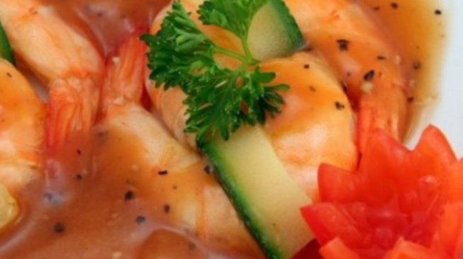 Udang asam manis. (Dok. Istimewa)