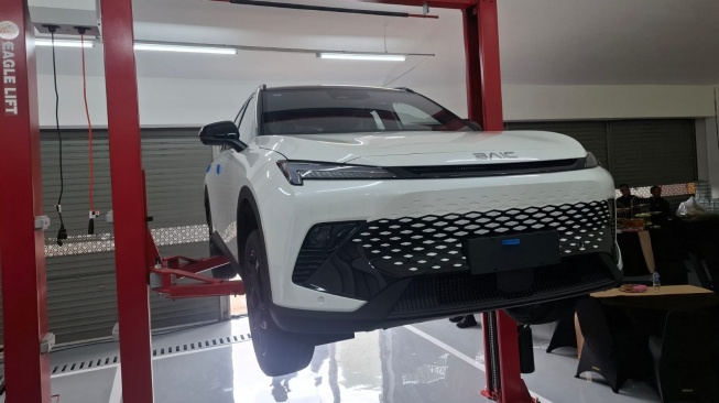 BAIC Harapan Indah Jadi Dealer Resmi BAIC Indonesia ke 18. (Foto: SUARA.com/Manuel Jeghesta)