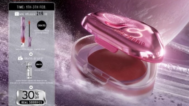 Time Phoria Orbita Lip And Cheek Blurring Pot 3in1