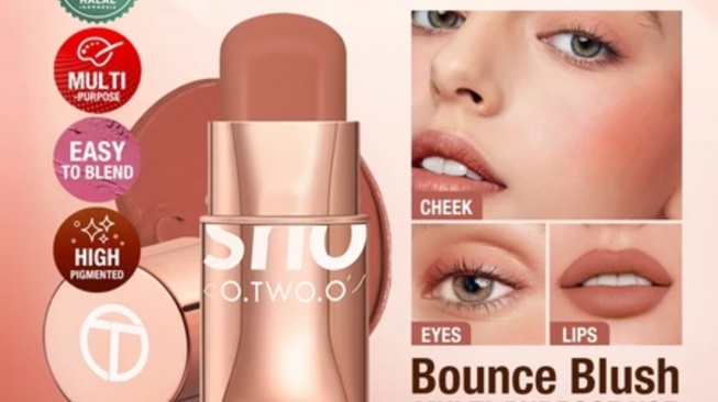 O.TWO.O Makeup Blush Stick Hydrating Gloss Lip & Cheek