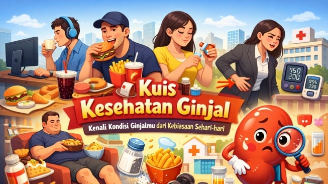 KUIS: Seberapa Sehat Ginjalmu? Cek Kebiasaan Harianmu yang Berisiko Merusak Ginjal