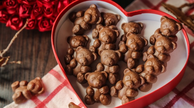 Ilustrasi Cokelat Valentine (Freepik)