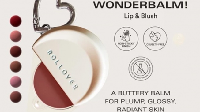 Rollover Reaction WONDERBALM! 2in1 For Lip & Blush
