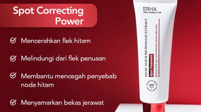 ERHA Age Corrector Kojic Acid & Microalgae (Shopee)