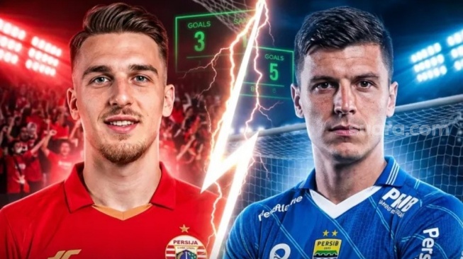Adu Tajam! Persija Punya Mauro Zijlstra, Persib Ada Sergio Castel, Siapa Bomber Haus Gol?