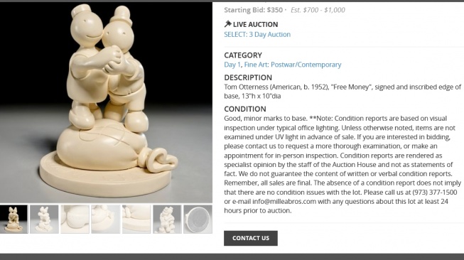 Karya seni yang dikoleksi Jeffrey Epstein (Millea Bros)