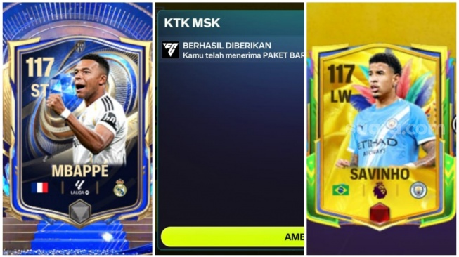 43 Kode Redeem FC Mobile Terbaru 5 Februari: Sikat Pemain 117, Draf UTOTY, dan Rank Up