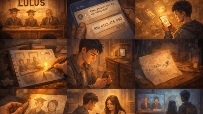 Toko Pensil yang Menggambar Masa Depan