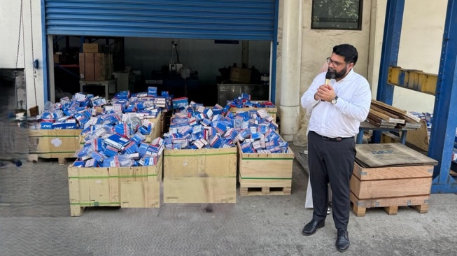 SKF Musnahkan 13,3 Ton Bearing Tiruan Senilai Rp9,5 Miliar