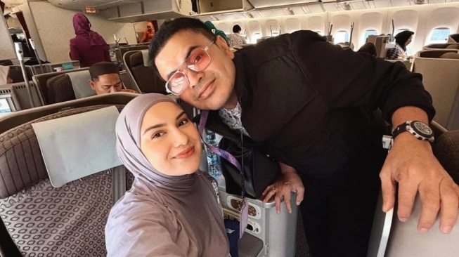 Iris Bella dan Haldy Sabri. [Instagram]