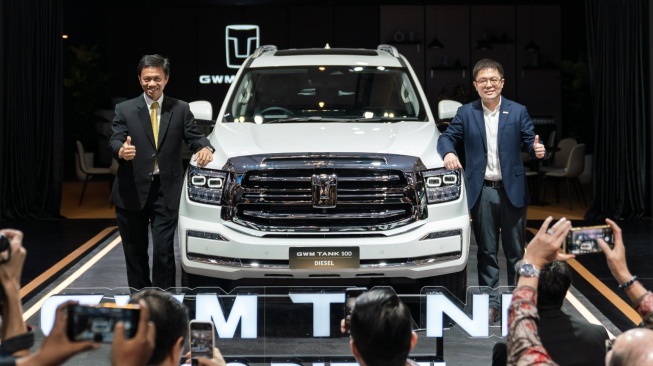 GWM Tank 500 Melantai di IIMS 2026. (Foto: GWM)