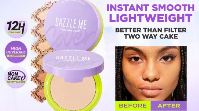 Bedak yang bisa tahan hingga 12 jam. (Shopee)