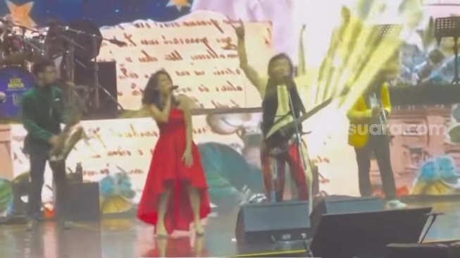 Konser KLa Project di Balai Sarbini, Jakarta Pusat pada Sabtu, 7 Februari 2026 [Suara.com/Rena Pangesti]