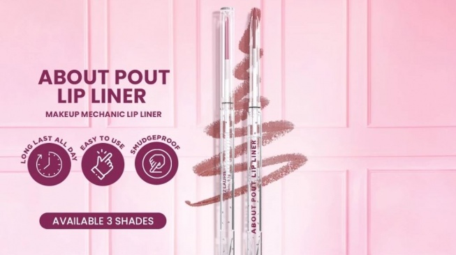 Pilihan lip liner di bawah Rp100 ribu. (Shopee/Madame Gie Official Shop)