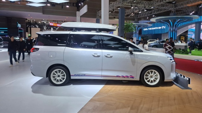 Wuling Darion PHEV di IIMS 2026. (Foto: SUARA.COM/Manuel Jeghesta)