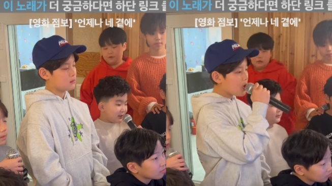 Videonya Viral! Siswa SD Korea Cover Lagu Film Animasi Jumbo