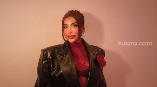 Millen Cyrus bangga kini tembus agensi model internasional di Amerika Serikat. [Rena Pangesti/Suara.com]