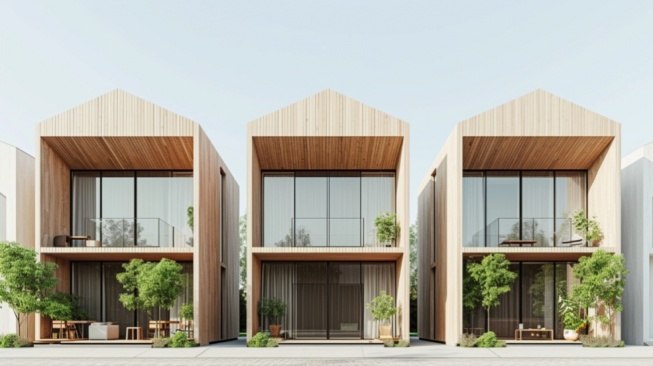 5 Inspirasi Desain Rumah Minimalis 2 Lantai 6x12 yang Irit Biaya