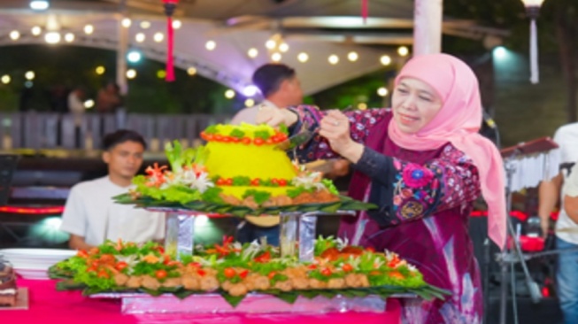Khofifah Rayakan HPN 2026 Bersama Wartawan Jatim, Perkuat Silaturahmi dan Sinergi Informasi Publik
