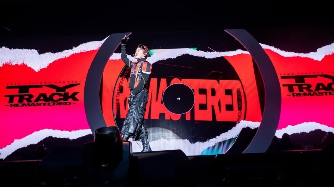 Taeyong NCT sukses menggelar konser solo perdananya di Tennis Indoor Senayan, Jakarta pada Sabtu, 7 Februari 2026 [Instagram/@pkentertainment.id]