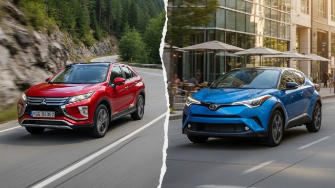 Brio RS CVT Kalah Murah, Mitsubishi Eclipse Cross 2020 vs Toyota C-HR 2020 Mending Mana?