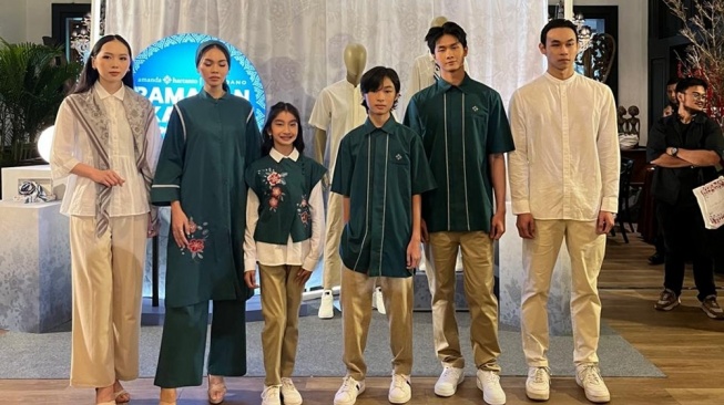 Angkat Motif Azalea, Giordano dan Amanda Hartanto Hadirkan Koleksi Ramadan 2026 Penuh Makna