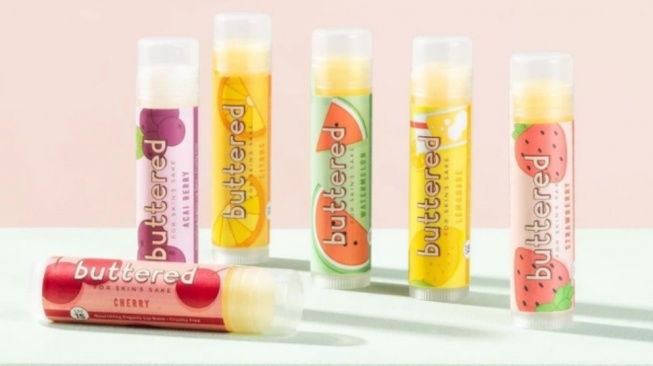 Buttered Premium Lip Balm SPF 15 (Shopee)