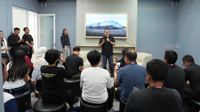 BYD memamerkan DNA teknologi e-Platform di IIMS 2026. (Foto: BYD)