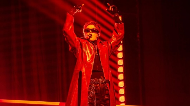 Taeyong NCT sukses menggelar konser solo perdananya di Tennis Indoor Senayan, Jakarta pada Sabtu, 7 Februari 2026 [Instagram/@pkentertainment.id]